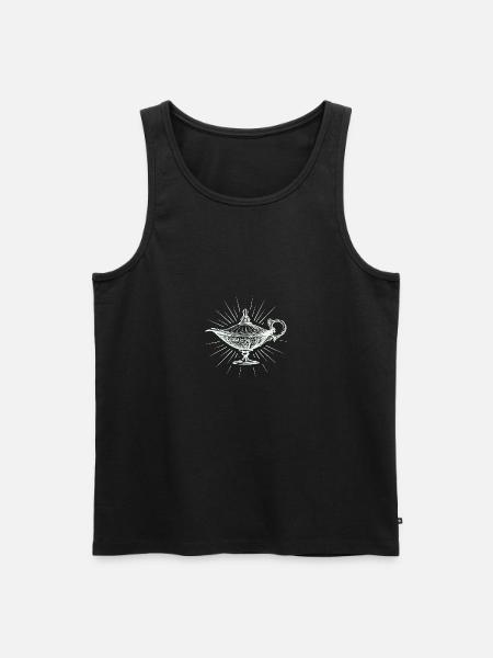 Magic Lamp - Men's Premium Organic Tank Top - black