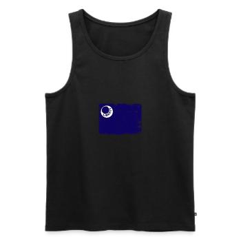 Moultrie Flag Liberty American History Patriot - Men's Premium Organic Tank Top - black - Front - Michal (187cm)