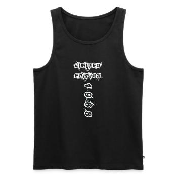 1968 - Männer Premium Bio Tank Top - Schwarz - Vorne - Michal (187cm)