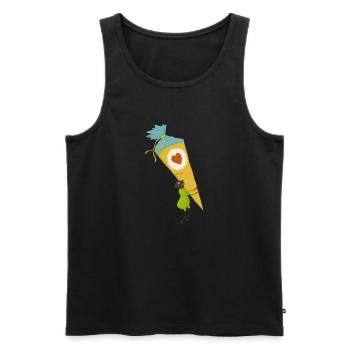 Ameise Schultüte - Männer Premium Bio Tank Top - Schwarz - Vorne - Michal (187cm)