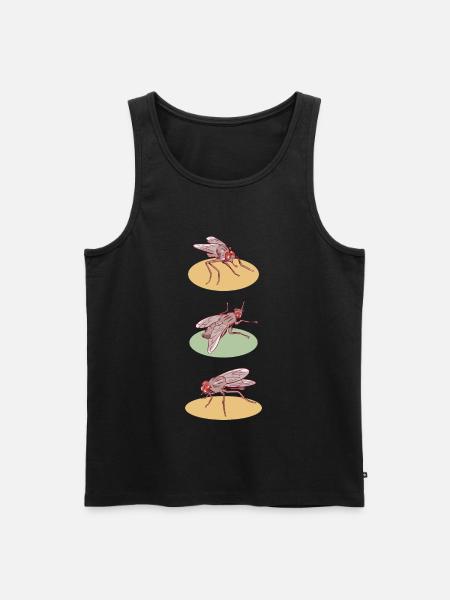 Fly pattern houseflies - Men's Premium Organic Tank Top -