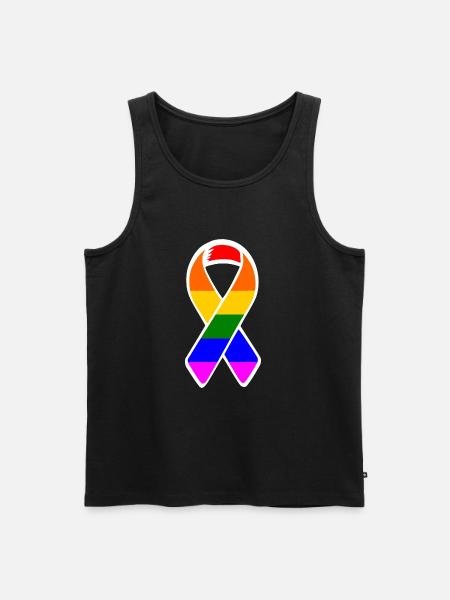 Lgbtq - Männer Premium Bio Tank Top - Schwarz