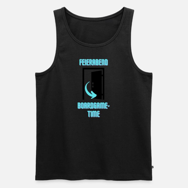 Boardgametime - Männer Premium Bio Tank Top - undefined