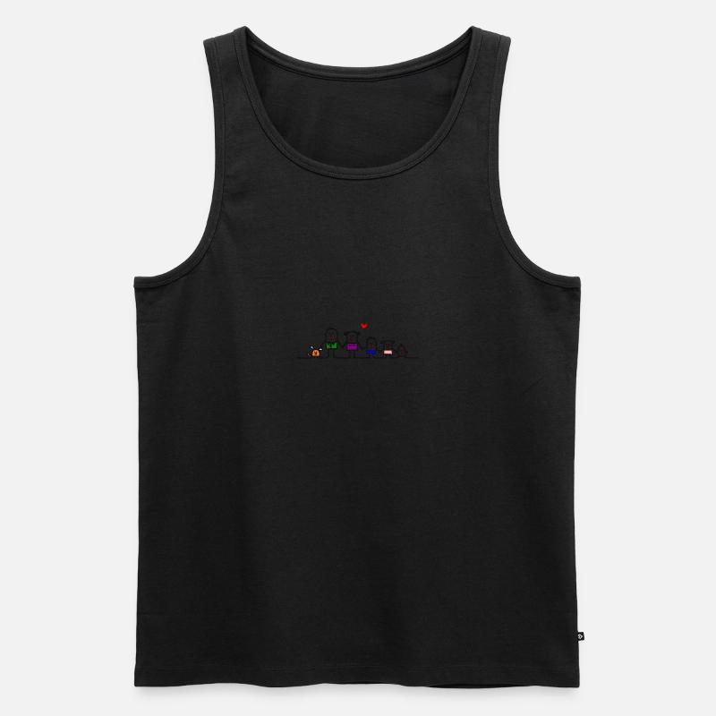 Familie - Männer Premium Bio Tank Top - undefined