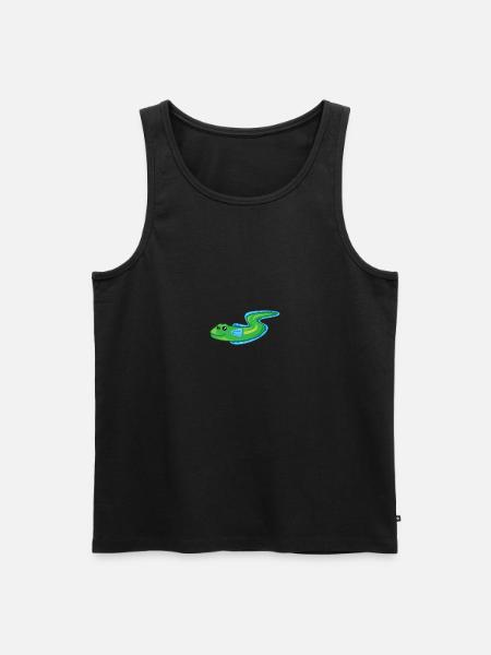 Eel cartoon - Men's Premium Organic Tank Top - 