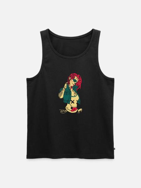 Sugar Girls - Men's Premium Organic Tank Top - black