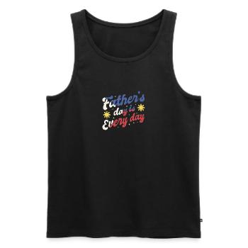 Philippines Filipino Father Dad Daddy I Gift - Men's Premium Organic Tank Top - black - Front - Michal (187cm)