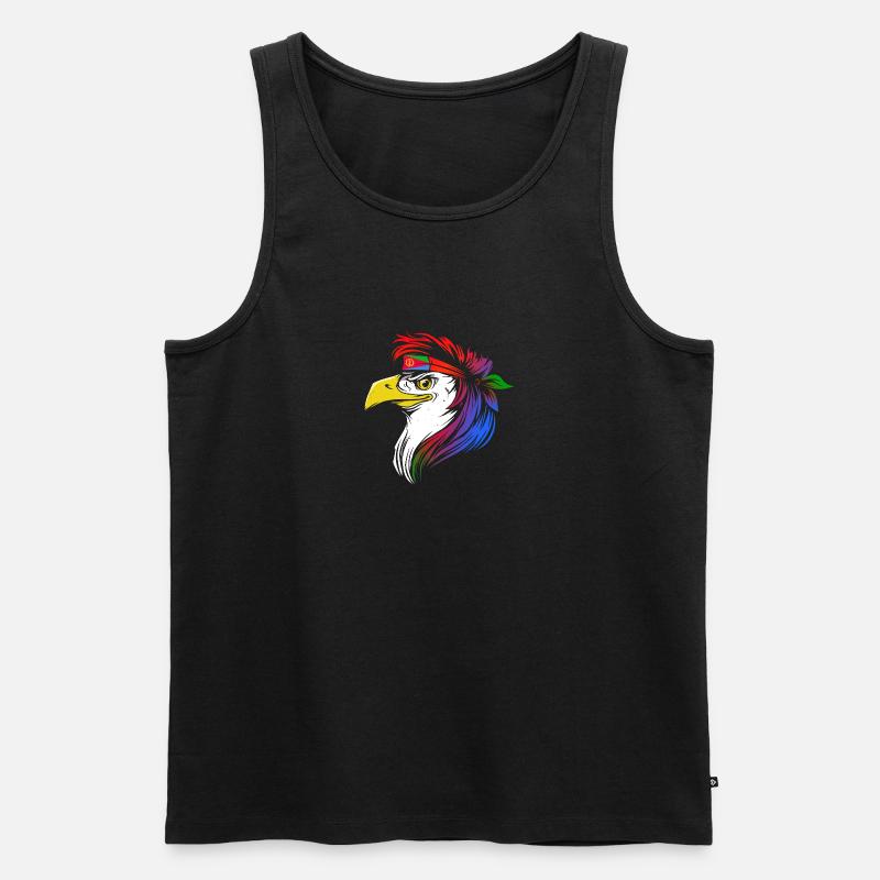 Eritrea - Männer Premium Bio Tank Top - Schwarz