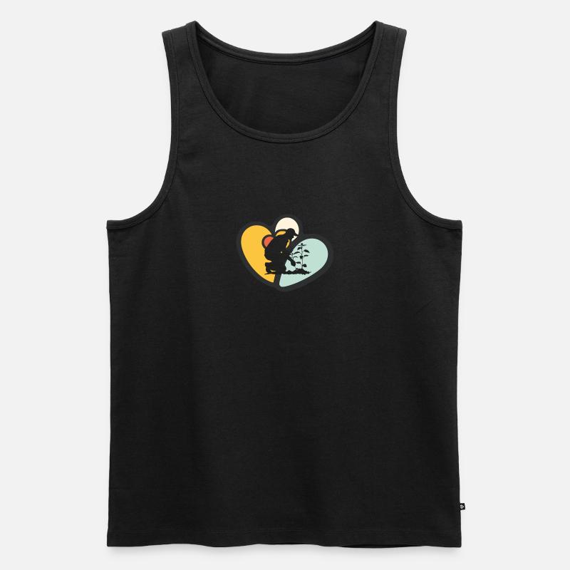 Gartenarbeit Garten Gartenbau - Männer Premium Bio Tank Top - Schwarz