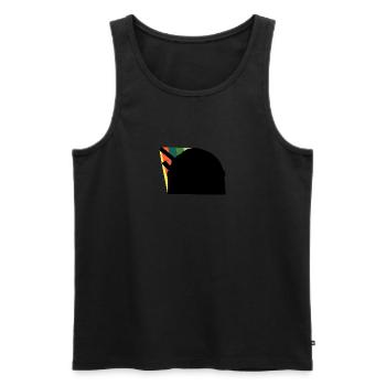 Astronomy Physiker - Männer Premium Bio Tank Top - Schwarz - Vorne - Michal (187cm)