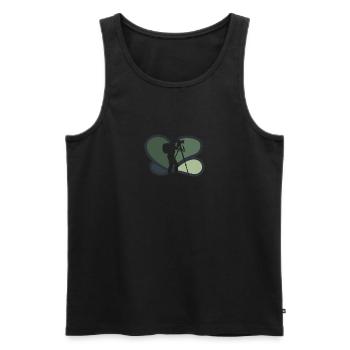 Photographer Photo Shoot - Men's Premium Organic Tank Top - black - Front - Michal (187cm)