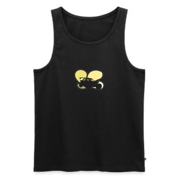 Auto Autofahrer Flitzer - Männer Premium Bio Tank Top - Schwarz - Vorne - AI Model Male 178 light (178cm)