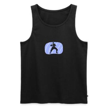 Mixed Martial Arts MMA - Männer Premium Bio Tank Top - Schwarz - Vorne - AI Model Male 178 light (178cm)