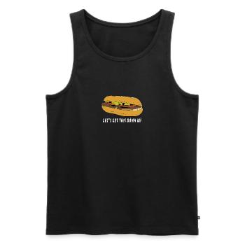 Vietnam Viet Banh Mi Brot Vietnamese I Geschenk - Männer Premium Bio Tank Top - Schwarz - Vorne - AI Model Male 178 light (178cm)