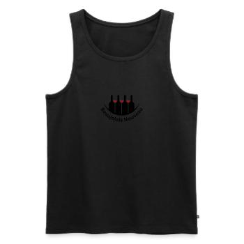 Beaujolais Nouveau Day Design 2023 - Men's Premium Organic Tank Top - black - Front - Michal (187cm)