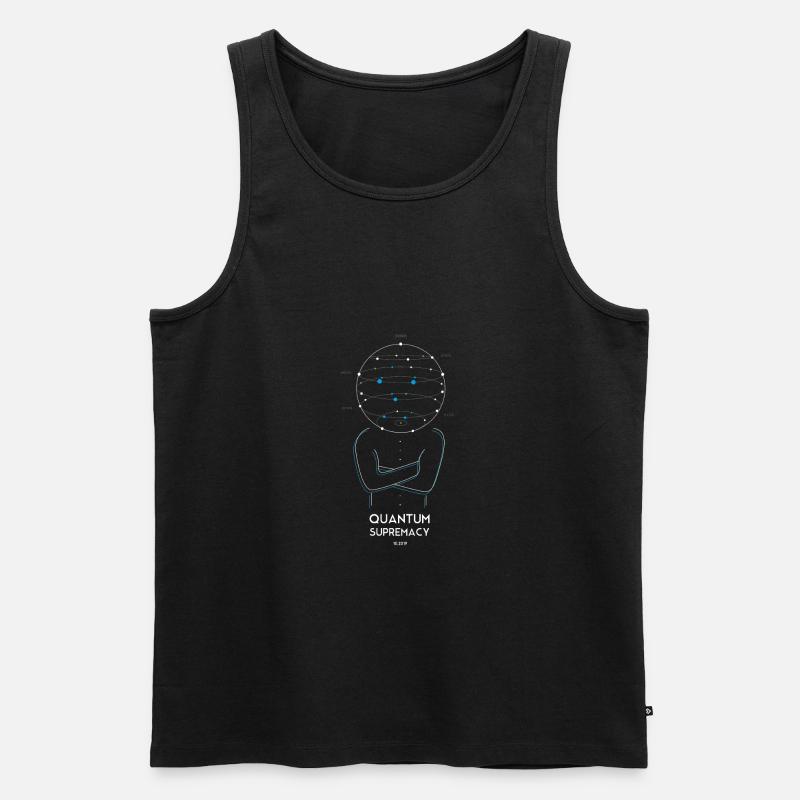 Quantum Supremacy 2019 - Quanten-Überlegenheit - Männer Premium Bio Tank Top - Schwarz