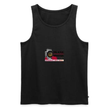 Plane Spotter - Passion for Life - White - Männer Premium Bio Tank Top - Schwarz - Vorne - AI Model Male 178 light (178cm)