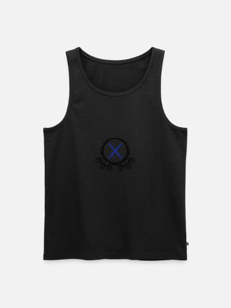 schwerter wappen - Männer Premium Bio Tank Top - 