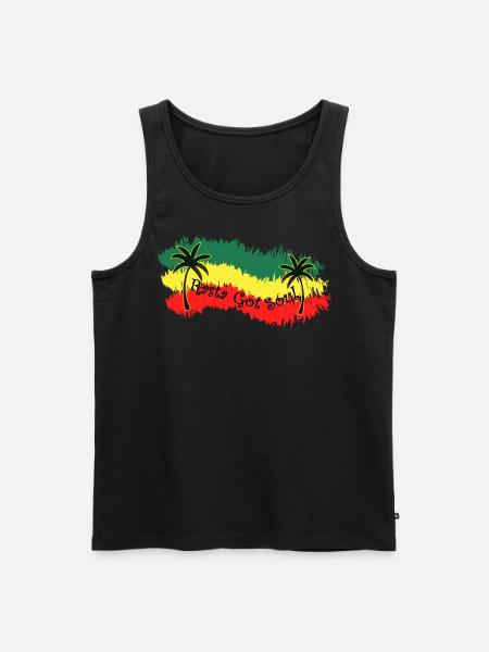 Rasta Got Soul - Men's Premium Organic Tank Top - black