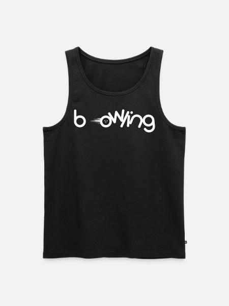 Bowling - Débardeur bio Premium Homme - noir