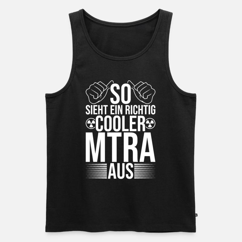 MTRA Medizinisch-Technischer Radiologie Mta - Männer Premium Bio Tank Top - Schwarz