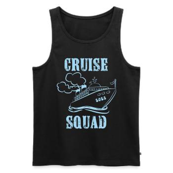 Maillot Family Cruise Squad 2023, groupe assorti - Débardeur bio Premium Homme - noir - Devant - Michal (187cm)