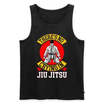 Jiu-Jitsu Jiu-Jitsu brésilien Arts martiaux - Débardeur bio Premium Homme - noir - Devant - Michal (187cm)