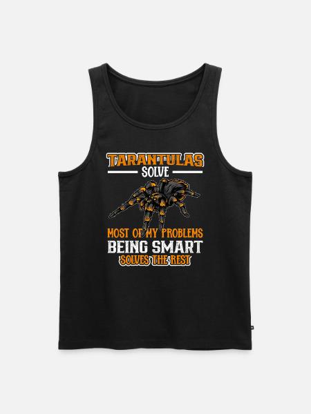 Tarantula Tarantula Tarantula Pet - Men's Premium Organic Tank Top - black