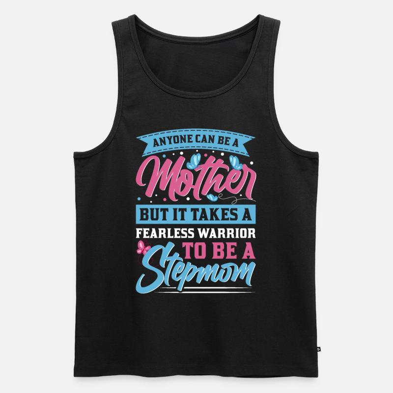 Stiefmutter - Männer Premium Bio Tank Top - Schwarz