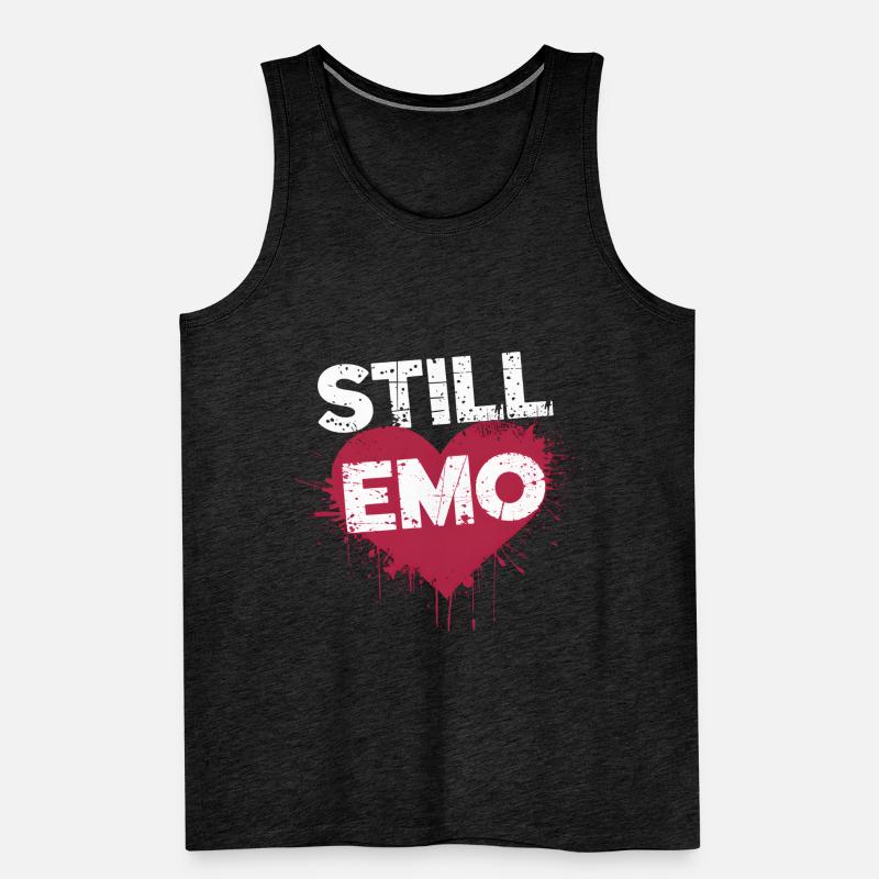 Still Emo! Emo Goth Alternative Männer Premium Bio Tank Top