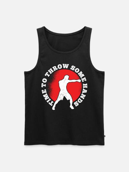 Boxsport Boxing - Männer Premium Bio Tank Top - Schwarz