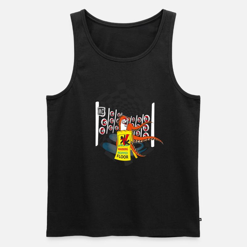 NASS - Männer Premium Bio Tank Top - Schwarz