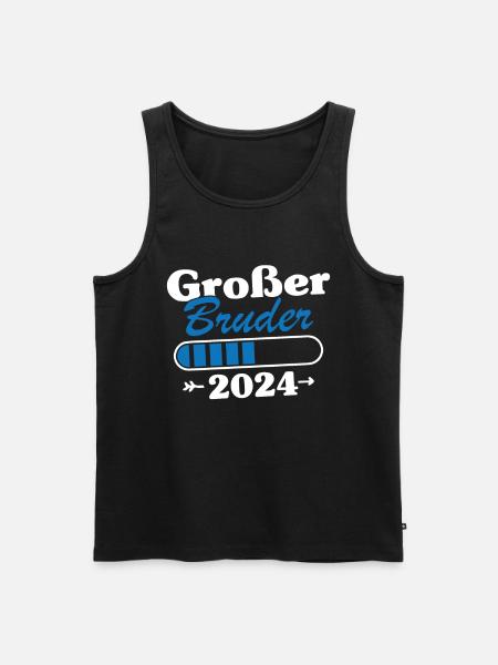 Big Brother Loading 2024 - Men's Premium Organic Tank Top - black