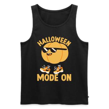 Halloween Party Halloween Mode sur Halloween Drôle Halloween - Débardeur bio Premium Homme - noir - Devant - Michal (187cm)