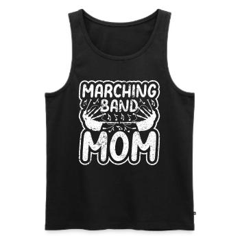 Marching Band Mom Bagpiping Mom Bagpilper Musicien - Débardeur bio Premium Homme - noir - Devant - Michal (187cm)