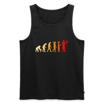 Chef Evolution Chef Cook Professional Chef Kitchen - Männer Premium Bio Tank Top - Schwarz - Vorne - AI Model Male 178 light (178cm)