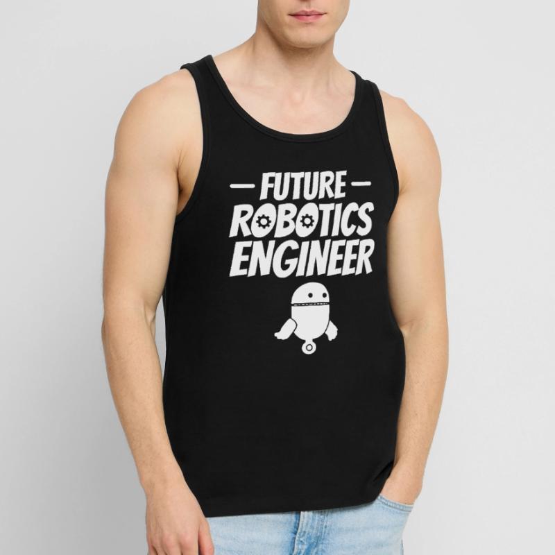Future Robotics Engineer - Machine Learning AI Rob Men's Premium Organic Tank Top