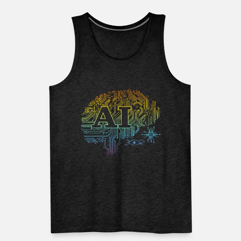 Machine Learning Ai Artificial Intelligence Männer Premium Bio Tank Top