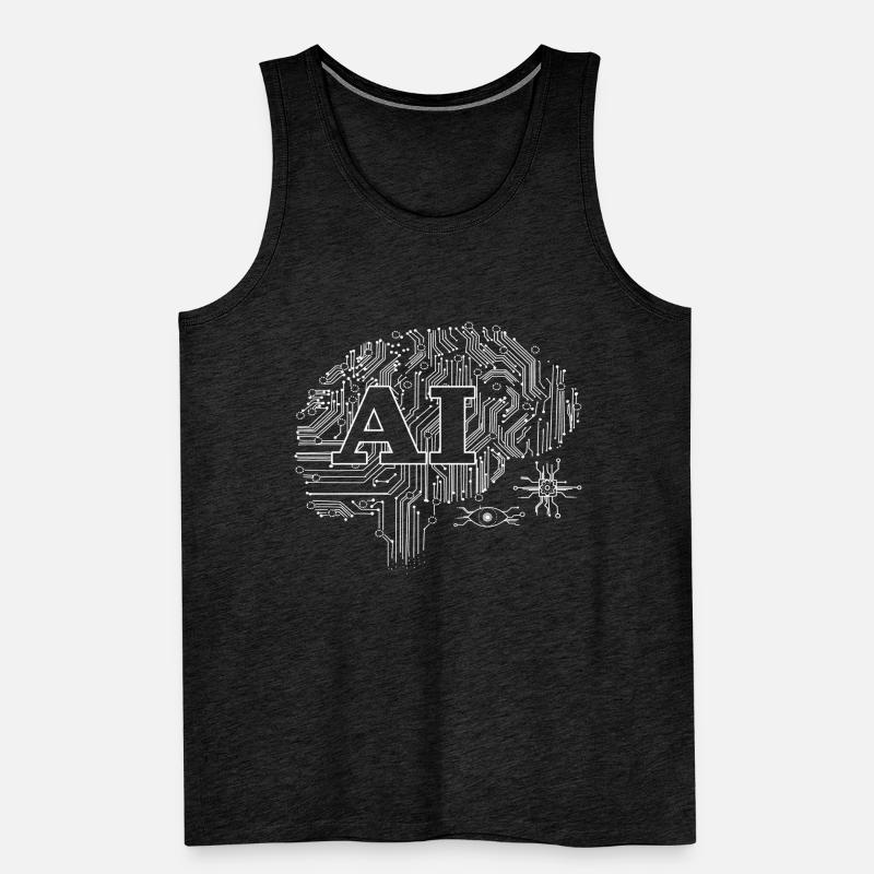 Ai Artificial Intelligence - Machine Learning Männer Premium Bio Tank Top