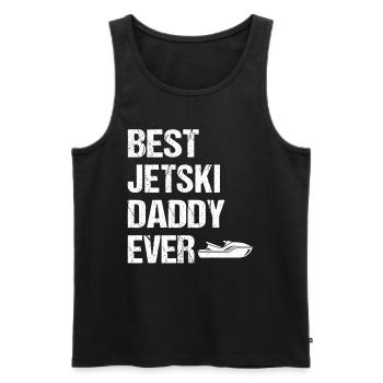 Meilleur papa de jetski de tous les temps - Jetski Racing Jetski Dadd - Débardeur bio Premium Homme - noir - Devant - Michal (187cm)