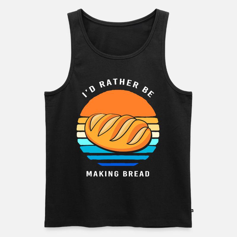 Baker Baker Baking - Men's Premium Organic Tank Top - black