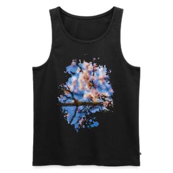 Büten - Männer Premium Bio Tank Top - Schwarz - Vorne - AI Model Male 178 light (178cm)