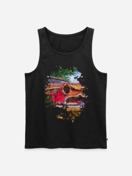Oldtimer - Männer Premium Bio Tank Top - Schwarz