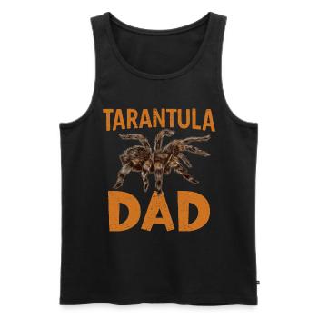 Vogelspinne Papa Vogelspinnen Sammler Vogelspinne - Männer Premium Bio Tank Top - Schwarz - Vorne - AI Model Male 178 light (178cm)