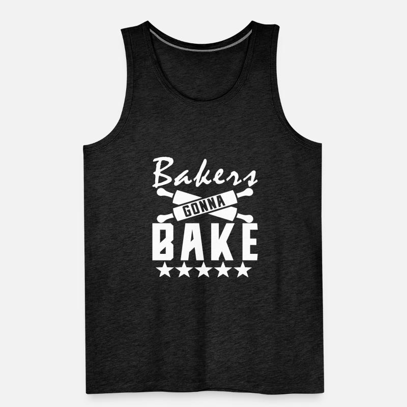 Bakery Baking Baker Baking Men's Premium Organic Tank Top