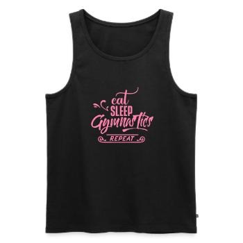 Turner Gymnast Gymnastics Gymnastics Gymnast - Men's Premium Organic Tank Top - black - Front - Michal (187cm)