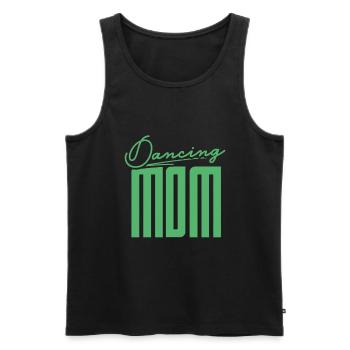 Dancer Mama - Men's Premium Organic Tank Top - black - Front - Michal (187cm)