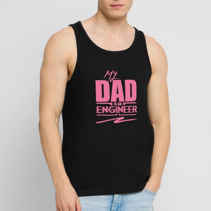Engineer Engineer Engineering Student Mama Men's Premium Organic Tank Top