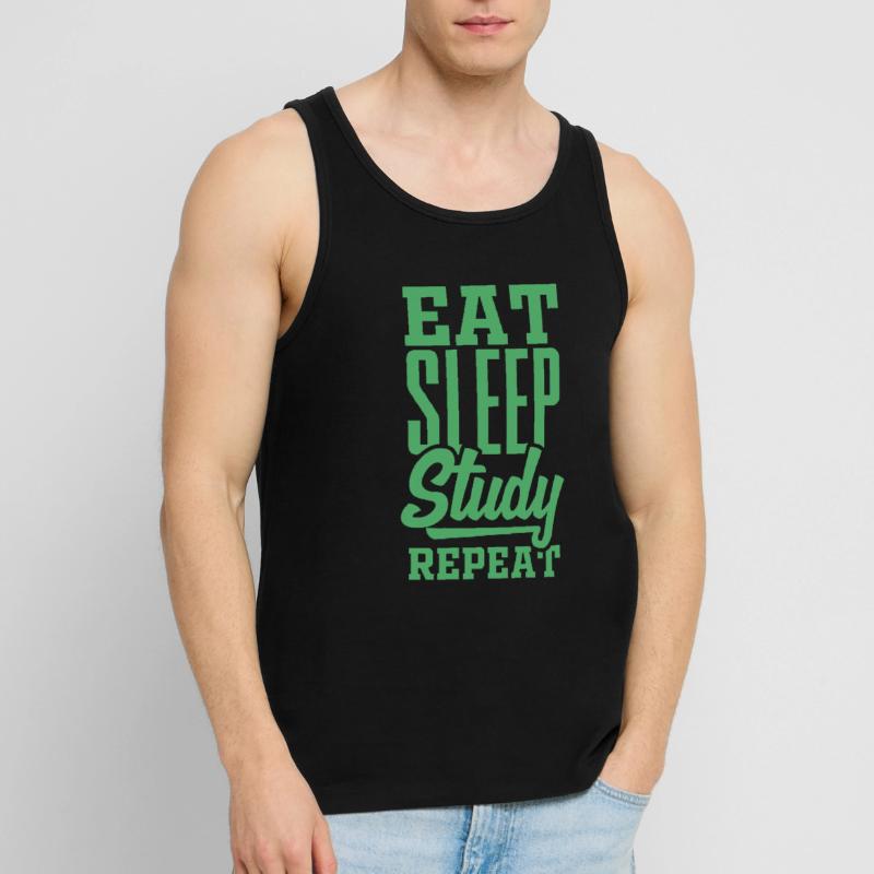 Study Study Studying Studying Men's Premium Organic Tank Top