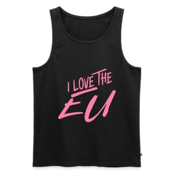 Brexit Europa Europäische Union EU Wahl Europawahl - Männer Premium Bio Tank Top - Schwarz - Vorne - AI Model Male 178 light (178cm)
